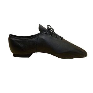 Bloch Men’s Black Leather Lace-Up Ballroom Style Dance Shoes Size 7.5